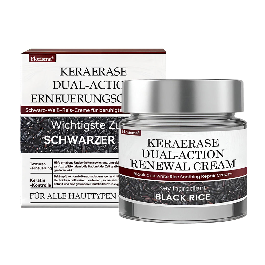 Florisma® KeraErase Dual-Action Renewal Cream 💎 Discover smooth, clear, and even-looking skin again with a gentle, botanical formula that targets and renews skin irregularities, skin tags, and keratin buildup without irritation👨‍🔬