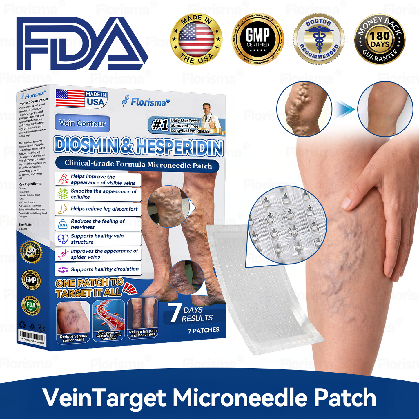 One Patch a Day. Visible Vein Relief in Just 7 Days 👨‍⚕️ 𝑭𝑳𝑶𝑹𝑰𝑺𝑴𝑨® 𝑫𝑰𝑶𝑺𝑴𝑰𝑵 & 𝑯𝑬𝑺𝑷𝑬𝑹𝑰𝑫𝑰𝑵 𝑪𝒍𝒊𝒏𝒊𝒄𝒂𝒍-𝑮𝒓𝒂𝒅𝒆 𝑭𝒐𝒓𝒎𝒖𝒍𝒂 𝑴𝒊𝒄𝒓𝒐𝒏𝒆𝒆𝒅𝒍𝒆 𝑷𝒂𝒕𝒄𝒉 ⚡ 𝗔𝗱𝘃𝗮𝗻𝗰𝗲𝗱 𝗛𝗲𝗿𝗯𝗮𝗹 𝗕𝗹𝗲𝗻𝗱 𝗧𝗮𝗿𝗴𝗲𝘁𝘀 𝗦𝗽𝗶𝗱𝗲𝗿 𝗩𝗲𝗶𝗻𝘀 & 𝗥𝗲𝗹𝗶𝗲𝘃𝗲𝘀 𝗛𝗲𝗮𝘃𝘆, 𝗧𝗶𝗿𝗲𝗱 𝗟𝗲𝗴𝘀