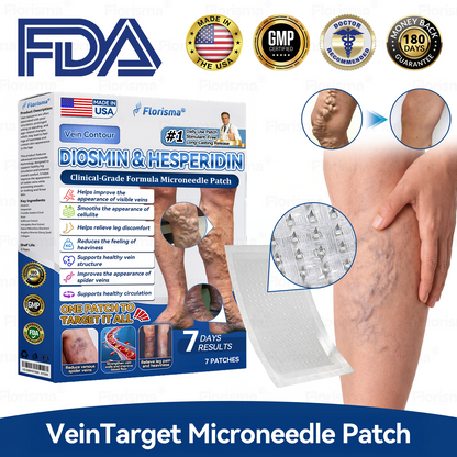 One Patch a Day. Visible Vein Relief in Just 7 Days 👨‍⚕️ 𝑭𝑳𝑶𝑹𝑰𝑺𝑴𝑨® 𝑫𝑰𝑶𝑺𝑴𝑰𝑵 & 𝑯𝑬𝑺𝑷𝑬𝑹𝑰𝑫𝑰𝑵 𝑪𝒍𝒊𝒏𝒊𝒄𝒂𝒍-𝑮𝒓𝒂𝒅𝒆 𝑭𝒐𝒓𝒎𝒖𝒍𝒂 𝑴𝒊𝒄𝒓𝒐𝒏𝒆𝒆𝒅𝒍𝒆 𝑷𝒂𝒕𝒄𝒉 ⚡ 𝗔𝗱𝘃𝗮𝗻𝗰𝗲𝗱 𝗛𝗲𝗿𝗯𝗮𝗹 𝗕𝗹𝗲𝗻𝗱 𝗧𝗮𝗿𝗴𝗲𝘁𝘀 𝗦𝗽𝗶𝗱𝗲𝗿 𝗩𝗲𝗶𝗻𝘀 & 𝗥𝗲𝗹𝗶𝗲𝘃𝗲𝘀 𝗛𝗲𝗮𝘃𝘆, 𝗧𝗶𝗿𝗲𝗱 𝗟𝗲𝗴𝘀