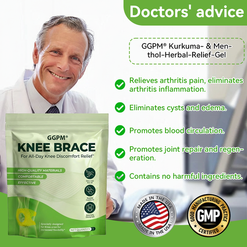 GGPM® Botanical Anti-Inflammation Brace for Swelling, Soreness & Overuse Strain