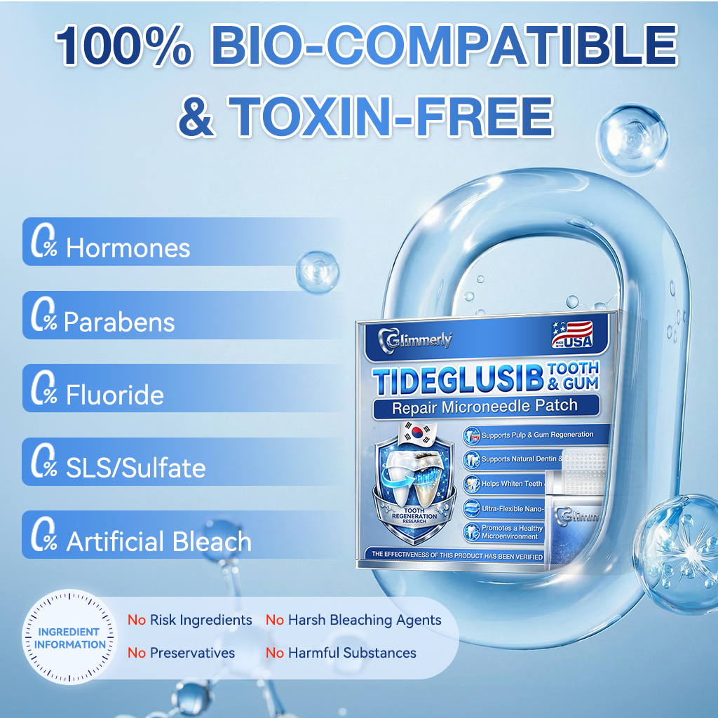 Smile instantly 🦷 𝐆𝐥𝐢𝐦𝐦𝐞𝐫𝐥𝐲® 𝐓𝐢𝐝𝐞𝐠𝐥𝐮𝐬𝐢𝐛 𝐓𝐨𝐨𝐭𝐡 & 𝐆𝐮𝐦 𝐑𝐞𝐩𝐚𝐢𝐫 𝐌𝐢𝐜𝐫𝐨𝐧𝐞𝐞𝐝𝐥𝐞 𝐏𝐚𝐭𝐜𝐡  | 𝐀𝐝𝐯𝐚𝐧𝐜𝐞𝐝 𝐒𝐭𝐞𝐦-𝐂𝐞𝐥𝐥 𝐀𝐜𝐭𝐢𝐯𝐚𝐭𝐢𝐨𝐧 𝐓𝐞𝐞𝐭𝐡 𝐒𝐭𝐫𝐢𝐩𝐬(🦷𝐑𝐞𝐛𝐮𝐢𝐥𝐝 𝐄𝐧𝐚𝐦𝐞𝐥 & 𝐃𝐞𝐧𝐭𝐢𝐧 • 𝐒𝐭𝐫𝐞𝐧𝐠𝐭𝐡𝐞𝐧 𝐆𝐮𝐦𝐬 • 𝐄𝐫𝐚𝐝𝐢𝐜𝐚𝐭𝐞 𝐓𝐚𝐫𝐭𝐚𝐫 & 𝐎𝐝𝐨𝐫 • 𝐒𝐭𝐨𝐩 𝐓𝐨𝐨𝐭𝐡 𝐒𝐞𝐧𝐬𝐢𝐭𝐢𝐯𝐢𝐭𝐲)