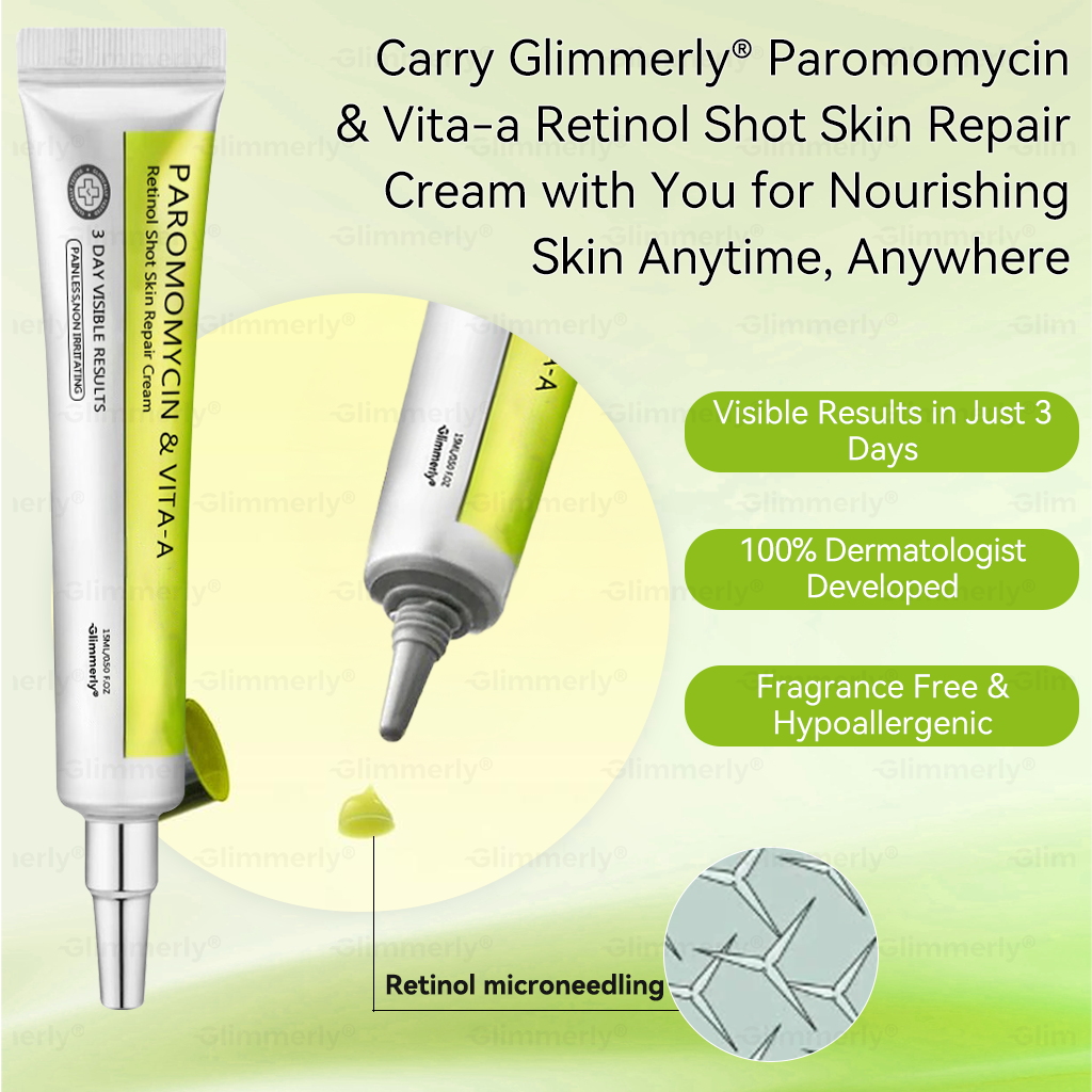 𝐺𝑙𝑖𝑚𝑚𝑒𝑟𝑙𝑦® 👩‍⚕️𝑃𝑎𝑟𝑜𝑚𝑜𝑚𝑦𝑐𝑖𝑛 & 𝑉𝑖𝑡𝑎-𝑎 𝑅𝑒𝑡𝑖𝑛𝑜𝑙 𝑆ℎ𝑜𝑡 𝑆𝑘𝑖𝑛 𝑅𝑒𝑝𝑎𝑖𝑟 𝐶𝑟𝑒𝑎𝑚（𝐖𝐢𝐭𝐡 𝐋𝐢𝐪𝐮𝐢𝐝 𝐌𝐢𝐜𝐫𝐨𝐧𝐞𝐞𝐝𝐥𝐞𝐬, 𝐆𝐞𝐧𝐭𝐥𝐲 𝐆𝐞𝐭𝐬 𝐑𝐢𝐝 𝐎𝐟 𝐖𝐚𝐫𝐭𝐬, 𝐌𝐨𝐥𝐞𝐬, 𝐀𝐠𝐞 𝐒𝐩𝐨𝐭𝐬, 𝐀𝐧𝐝 𝐒𝐤𝐢𝐧 𝐓𝐚𝐠𝐬 ）🪄