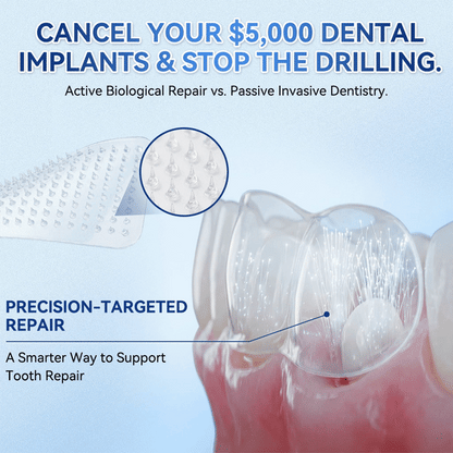【Flagship store🗽】Glimmerly®  Tideglusib Fast‑Dissolving Tooth & Gum Repair Oral Strips  (Supports tooth repair and helps relieve gum discomfort and other common oral concerns)